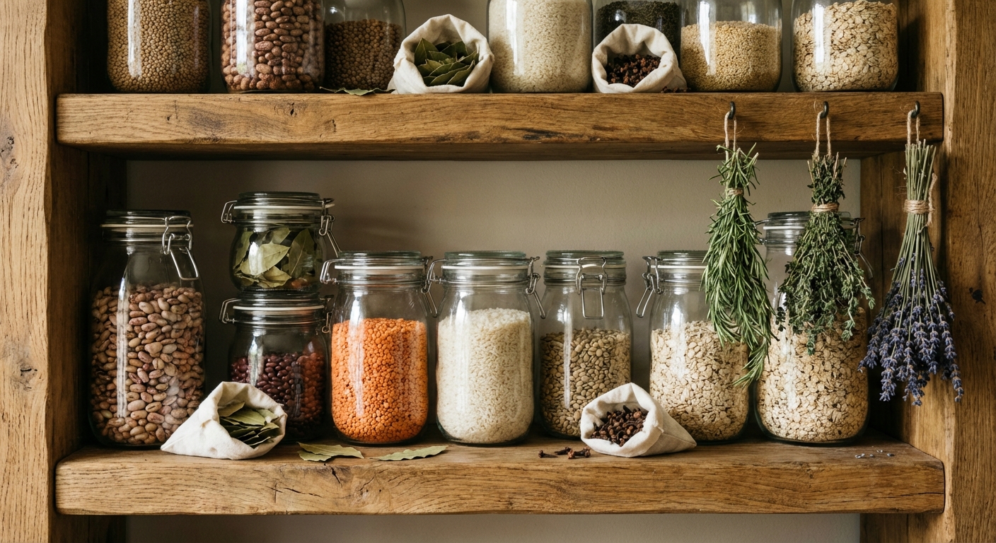 découvrez des recettes de grand-mère efficaces et naturelles pour éliminer les mites alimentaires et protéger vos provisions en douceur.